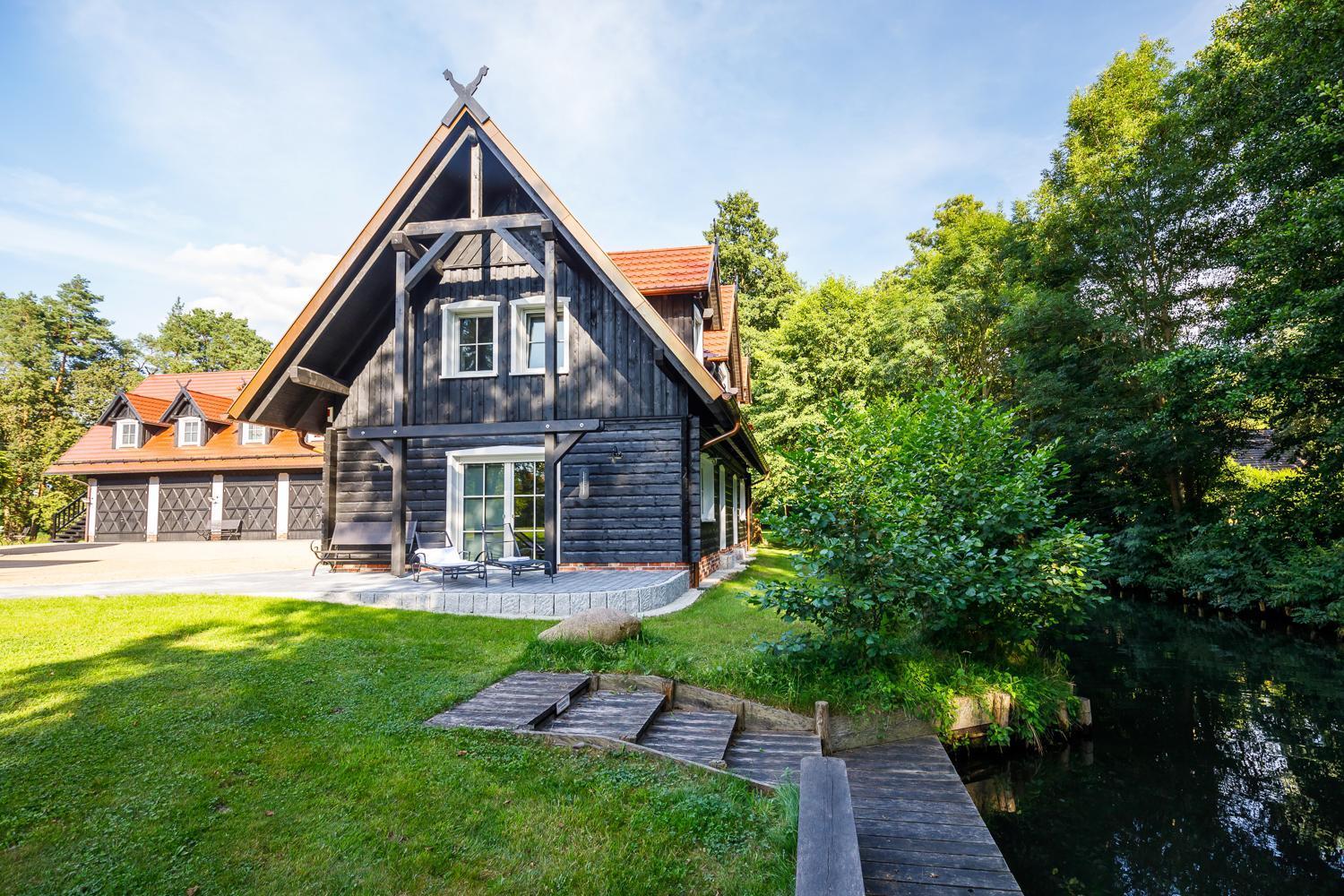 Spreewald Chalet Wohnung Spreeblick Kolonie  Εξωτερικό φωτογραφία